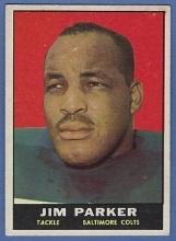 1961 Topps #6 Jim Parker Baltimore Colts