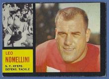1962 Topps #159 Leo Nomellini San Francisco 49ers