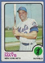 1973 Topps #305 Willie Mays New York Mets