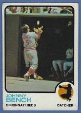 1973 Topps #380 Johnny Bench Cincinnati Reds