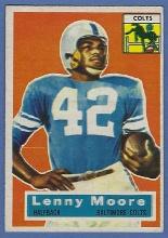 1956 Topps #60 Lenny Moore RC Baltimore Colts