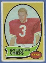 1970 Topps #25 Jan Stenerud RC Kansas City Chiefs