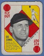 1951 Topps Red Back #36 Gus Zernial Philadelphia Athletics