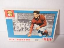 1955 TOPPS ALL AMERICAN #57 VIC HANSON