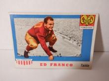 1955 TOPPS ALL AMERICAN #58 ED FRANCO