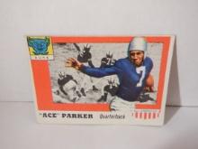 1955 TOPPS ALL AMERICAN #84 "ACE" PARKER
