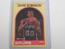 1989-90 NBA HOOPS DAVID ROBINSON NBA SUPERSTARS ROOKIE CARD