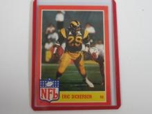 1985 TOPPS FOOTBALL ERIC DICKERSON STARS OF THE NFL