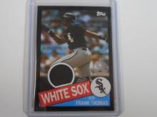 2020 TOPPS BASEBALL FRANK THOMAS 1985 TOPPS RELIC GAME USED JERSEY #D 024/199