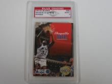1992-93 SKYBOX BASKETBALL SHAQUILLE O'NEAL ROOKIE CARD PAAS MINT 9 HOF RC