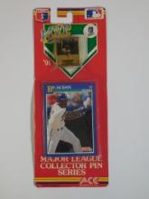 MVP 1991 SCORE BO JACKSON CARD WITH PIN SEALED FROM 1991 RARE ROYALS