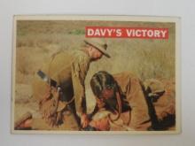 1956 TOPPS DAVEY CROCKETT SERIES 1 #48 DAVY'S VICTORY