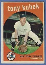 Nice 1959 Topps #505 Tony Kubek New York Yankees