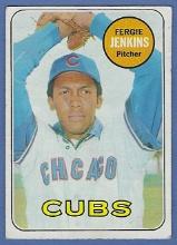 1969 Topps High #640 Fergie Jenkins Chicago Cubs