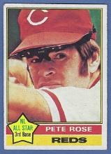 1976 Topps #240 Pete Rose Cincinnati Reds