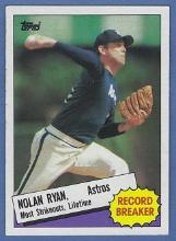 1985 Topps #7 Nolan Ryan RB Houston Astros