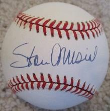 Stan Musial Signed ONL Baseball St. Louis Cardinals