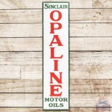 Sinclair Opaline Motor Oils Vertical SS Porcelain Sign