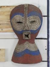 Kifwebe Mask from the Songye Africa, Secret Society Carved Wood & Painted AFRICAN ART