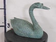 Beautiful Bronze Swan Statue BRONZE ART