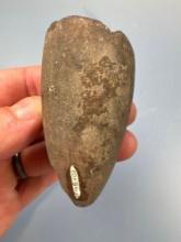 SUPERB 2 7/8" Point Peninsula Stone Pipe, Found in Pennsylvania, Ex: Fogelman, Henry Collections