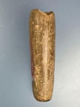 RARE 5" Block End Adena Tube Pipe, Stone, Found on the Pennsylvania/Ohio Border