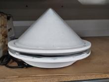 CONE SHAPED LIGHT FIXTURE