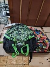 2 NEW HIGH SIERRA AND CALIWARE BACKPACKS - RETAILS $49.99 AND $28.99