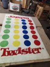 TWISTER GAME RUG 82" X 52"