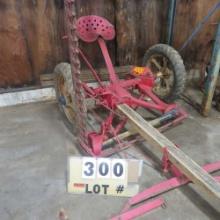 Rubber-Tired Mowing Machine, 2-Horse International Harvester #9 McCormick D