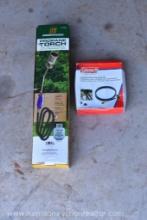 Greenwood Propane torch and Coleman propane hose with adapter