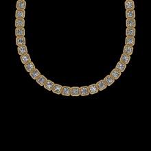 2.82 CtwVS/SI1 Diamond Prong Set 14K Yellow Gold Necklace (ALL DIAMOND ARE LAB GROWN )