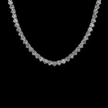 4.64 CtwVS/SI1 Diamond 3 Prong Set 14K Yellow Gold Necklace (ALL DIAMOND ARE LAB GROWN )