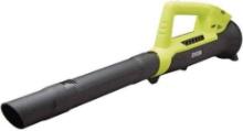 RYOBI 18-Volt Cordless Leaf Blower and with battery