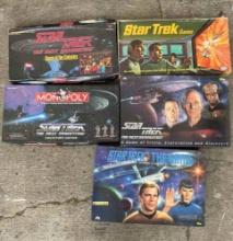 Lot of Vintage Star Trek board games