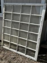 Large 24 pane farmhouse window