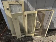 Yellow Farmhouse Cabinet Doors