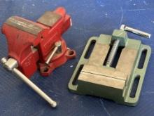 Drill Press Vise & Table Vise