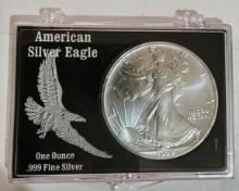 1990 $1 AMERICAN SILVER EAGLE COIN