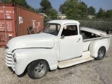 1953 CHEVROLET TRUCK. SERIAL NUMBER H52S025660. MILEAGE 21,331.