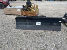 96” Hydraulic Snow Blade for a Skid Steer