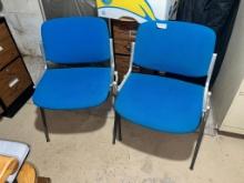 2 "Waiting Room" style chairs