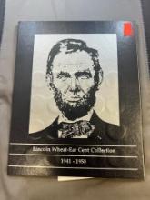 Lincoln Cent Book, 1941-1958
