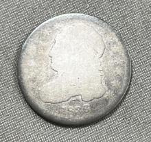 1836 Bust Dime, great type coin, 90% silver