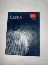 Cents Book w/ asst. Canada Cents, including some early years