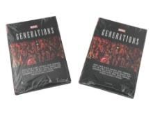 Marvel Generations Hardcover Sealed Books