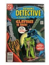 Detective Comics #478 DC Clayface App 1978 Comic Book