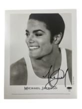 Michael Jackson Signed 1991 Epic Press Kit Photograph
