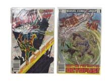 Spectacular Spider-Man #66 & #72 Newsstand Comic Books