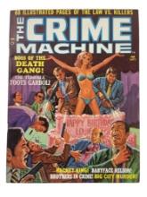 THE CRIME MACHINE #1 (VF/NM) 1971 "BOSS of the DEATH GANG!" BRONZE AGE SKYWALD